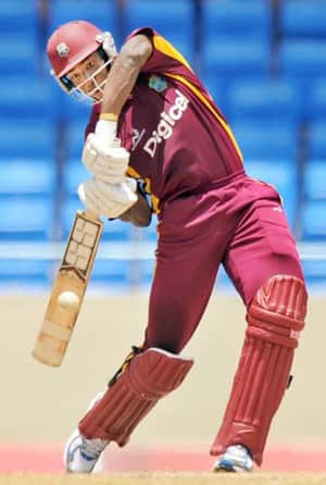 Russell's defiant half-century takes Windies to 225 Russell's defiant half-century takes Windies to 225