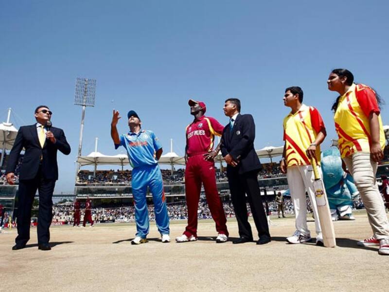 India decide to bat against West Indies