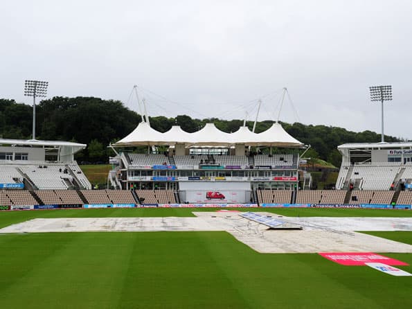 Rain delays Rose Bowl Test start Rain delays Rose Bowl Test start
