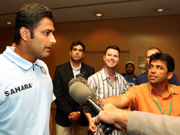 Anil Kumble's words of wisdom for students Anil Kumble's words of wisdom for students
