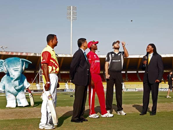 Zimbabwe decide to bat first against New Zealand