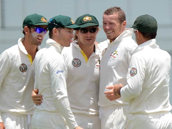 Australia begin chase of 192 against West Indies