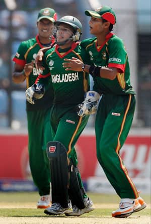 Bangladesh win toss, opt to bat against West Indies Bangladesh win toss, opt to bat against West Indies
