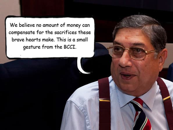 Humour: BCCI to give players 'hardship allowance' for representing India