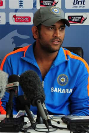Dhoni upbeat despite loss at Lord's Dhoni upbeat despite loss at Lord's