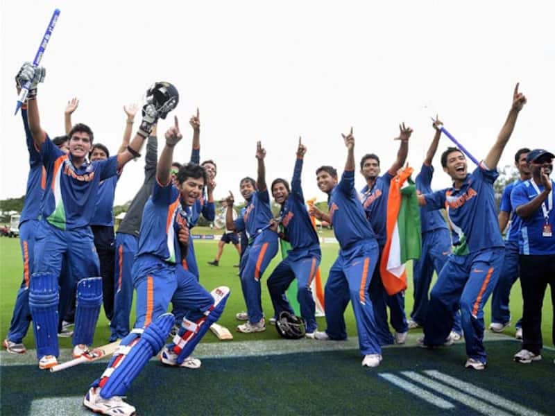 Under-19 World Cup winners Ravikant Singh, Sandipan Das felicitated