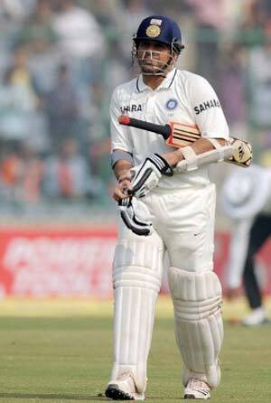 Tendulkar's 100th ton hopes dashed again by Bishoo Tendulkar's 100th ton hopes dashed again by Bishoo