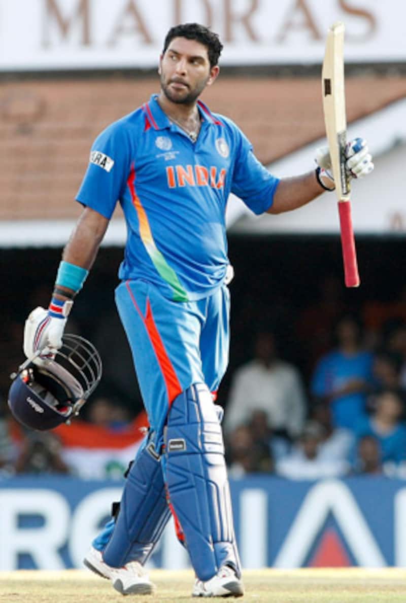 West Indies halt India after Yuvraj ton