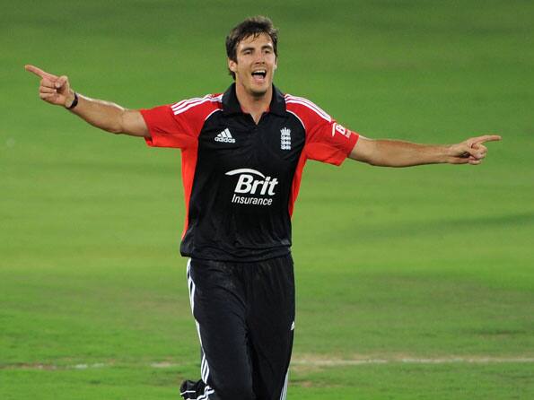 Steven Finn hattrick helps England crush Hyderabad Steven Finn hattrick helps England crush Hyderabad