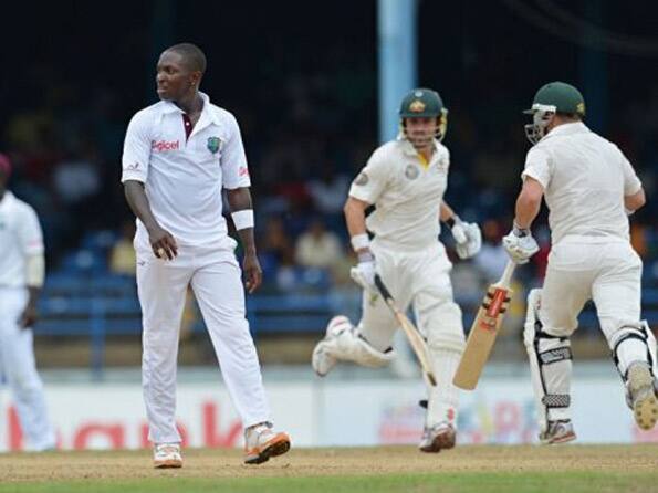 West Indies gain upper-hand against Australia on opening day of second Test