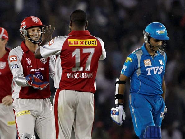 IPL 2012: Dimitri Mascarenhas' five-wicket haul restricts Pune Warriors India to 115