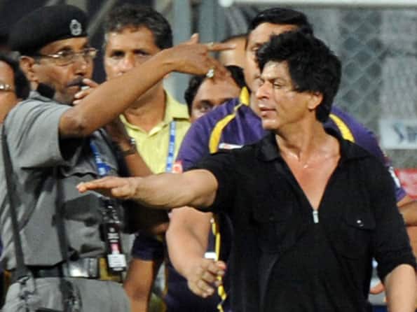 Shahrukh Khan banned from Wankhede Stadium for five years Shahrukh Khan banned from Wankhede Stadium for five years