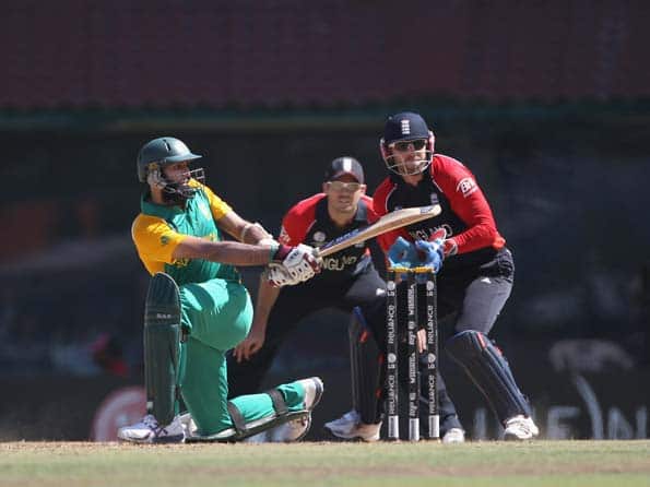 Hashim Amla's century powers South Africa to 287