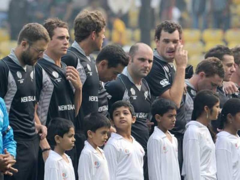 World Cup pauses to remember Christchurch earthquake victims