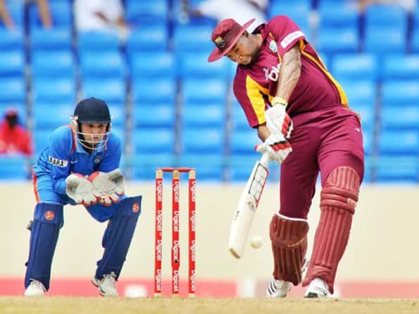 Pollard, Samuels half-centuries propel Windies to 249 Pollard, Samuels half-centuries propel Windies to 249