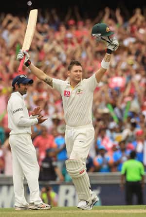 No takers for Michael Clarke's triple hundred bat