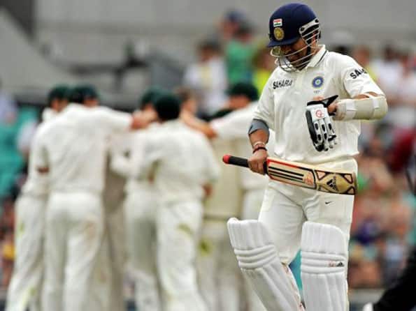 Michael Clarke delighted after dismissing Sachin Tendulkar Michael Clarke delighted after dismissing Sachin Tendulkar