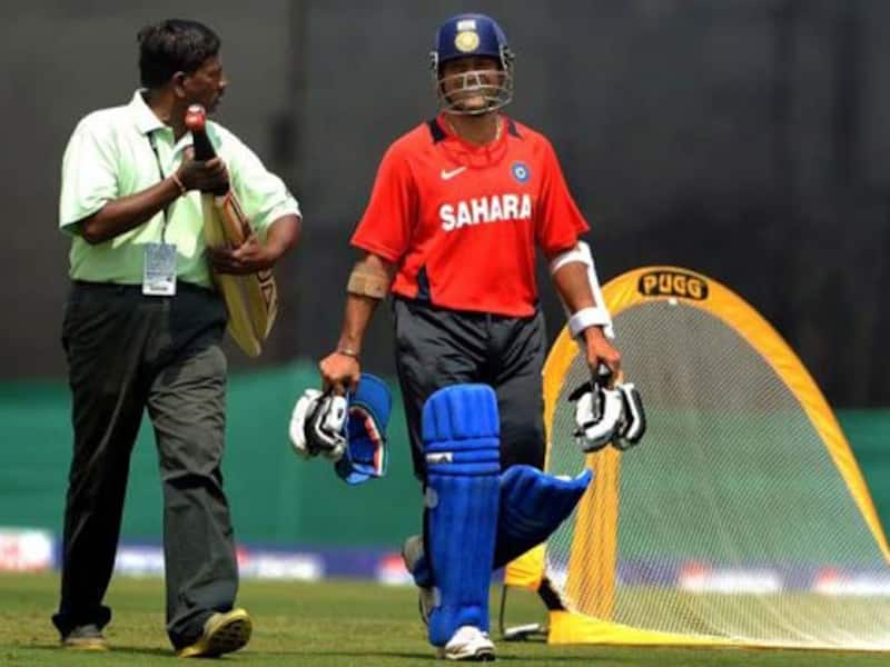 Tendulkar back for Indias final warm-up game before the World Cup 