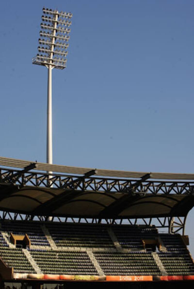 Wankhedes floodlight malfunctions during New Zealand-Sri Lanka game