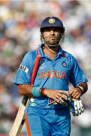 All-rounder Yuvraj Singh likely to miss tri-series in Australia