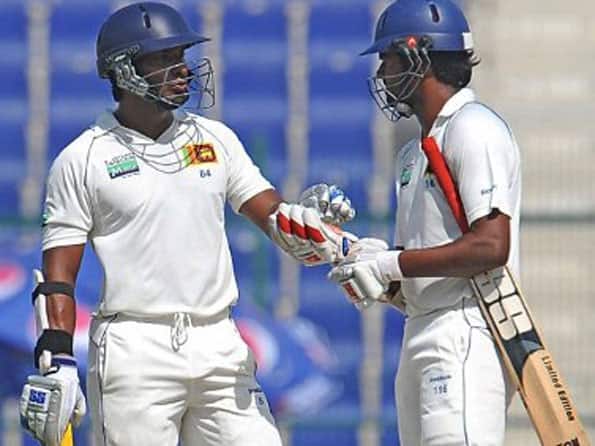 Sangakkara, Thirimanne half-centuries keep Sri Lanka alive Sangakkara, Thirimanne half-centuries keep Sri Lanka alive