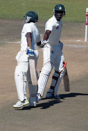 Masakadza puts Zimbabwe in command on day one Masakadza puts Zimbabwe in command on day one