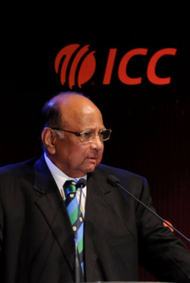 ICC slams President Pawar for World Cup ticket mess 