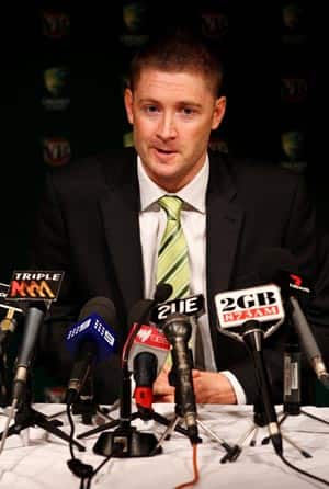 Michael Clarke hints at all-pace attack for Perth Test against India  