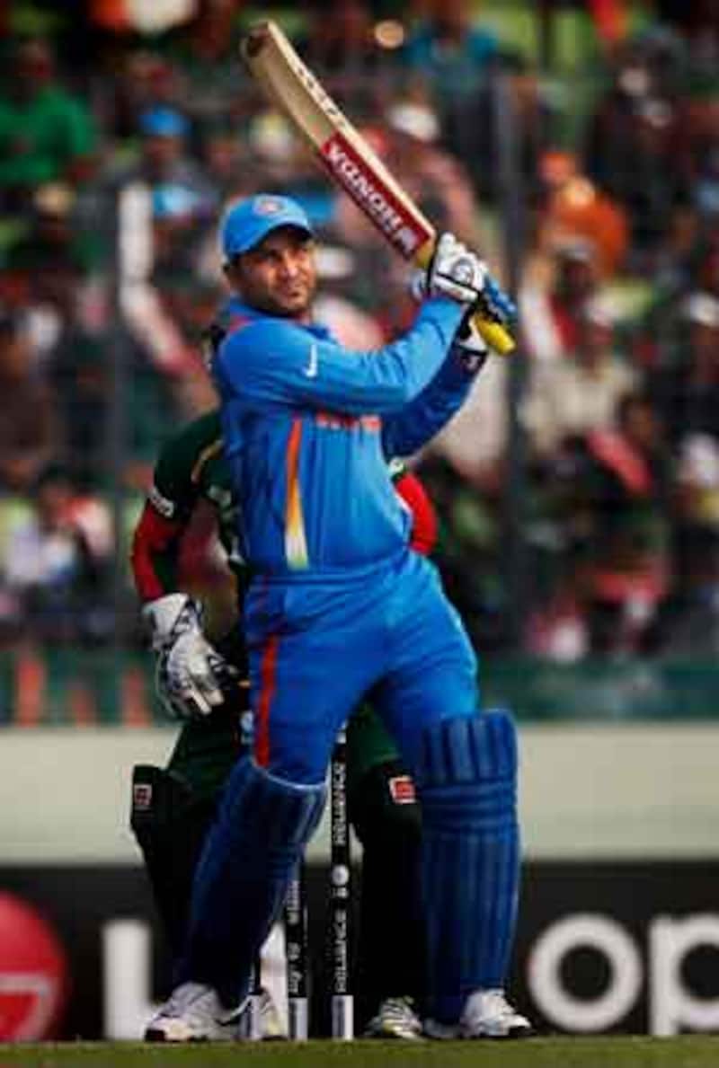 Sehwag gets his revenge  against Bangladesh