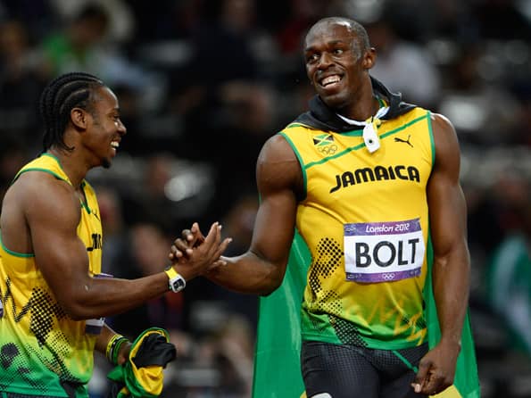 Humour: Usain Bolt and Yohan Blake to parade their cricketing skills in the IPL! Humour: Usain Bolt and Yohan Blake to parade their cricketing skills in the IPL!