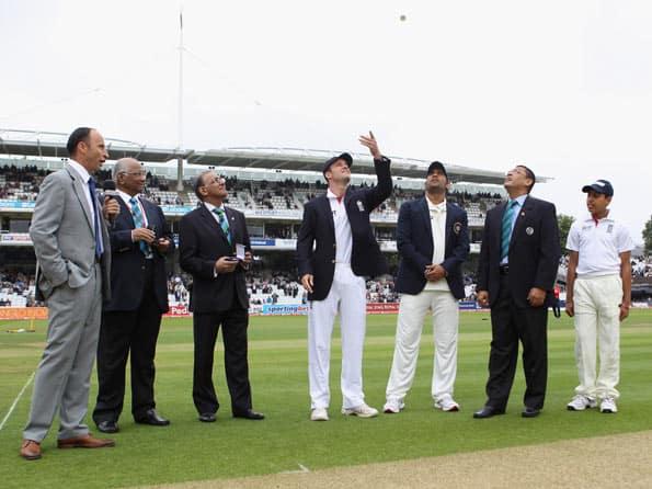 India win toss, elect to bowl first at Lord's India win toss, elect to bowl first at Lord's