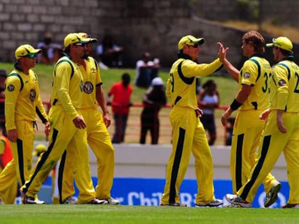 Live Cricket Score West Indies vs Australia, 4th ODI at St Lucia: Australia need 295 to win Live Cricket Score West Indies vs Australia, 4th ODI at St Lucia: Australia need 295 to win