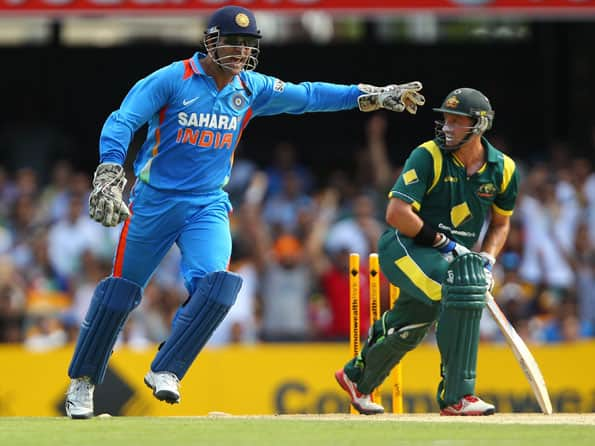 MS Dhoni suspended for one ODI after pleading guilty for slow over-rate ...