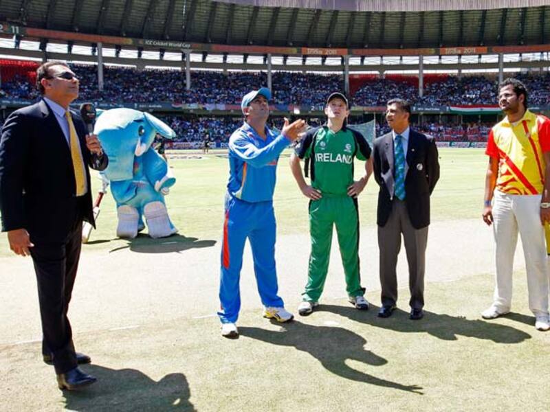 India win the toss and opt to bowl against Ireland