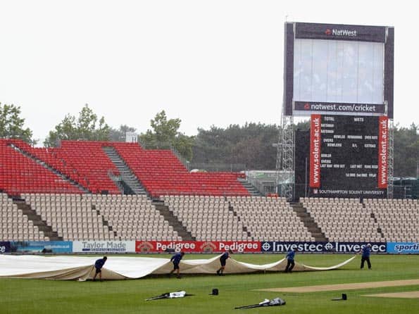 Persistent rains delay start of play of Eng-Ind 2nd ODI Persistent rains delay start of play of Eng-Ind 2nd ODI