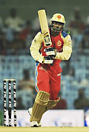 Gayle sizzles again as Bangalore set 186 for win Gayle sizzles again as Bangalore set 186 for win