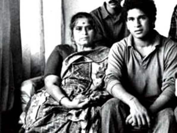 Sachin Tendulkar tweets old photograph on Mother's Day - Cricket Country