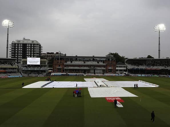 Rain delays fourth day start at Lord's Rain delays fourth day start at Lord's