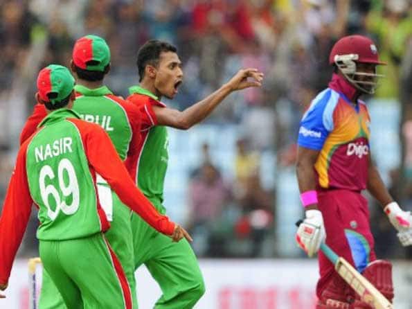 West Indies bowled out for 61 against Bangladesh