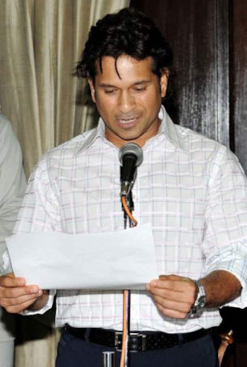Indian govt. defends Sachin Tendulkar's nomination to Rajya Sabha