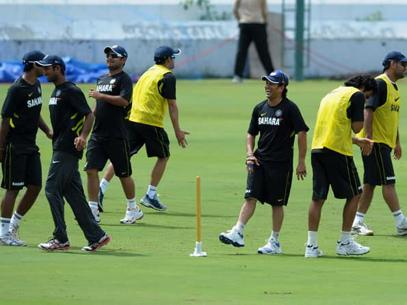 Indians undergo strenuous net session ahead of first Test against New Zealand Indians undergo strenuous net session ahead of first Test against New Zealand