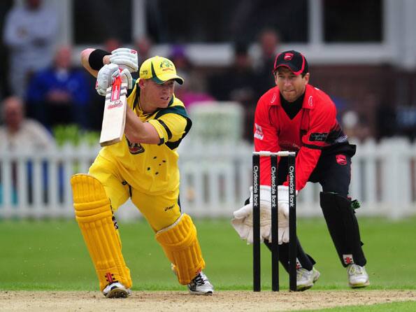 David Warner, Clint McKay shine in Australia's win over Leicestershire