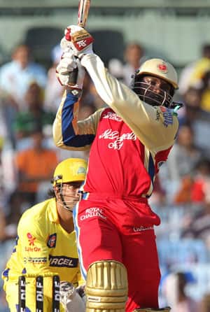 Chris Gayle, Virat Kohli power Royal Challengers Bangalore to 205 against Chennai Super Kings Chris Gayle, Virat Kohli power Royal Challengers Bangalore to 205 against Chennai Super Kings
