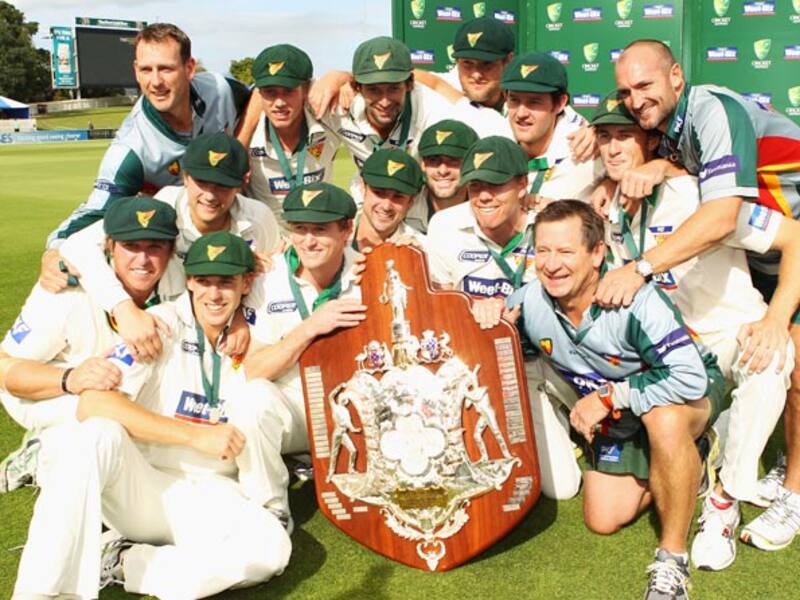 Tasmania corner Sheffield Shield glory