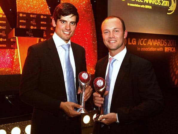 Trott, Cook and Sangakkara win top honours at LG ICC Awards Trott, Cook and Sangakkara win top honours at LG ICC Awards