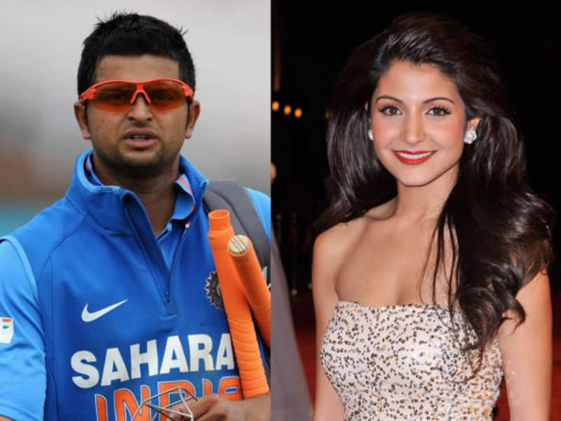 Suresh Raina throws light on his equation with actress Anushka Sharma