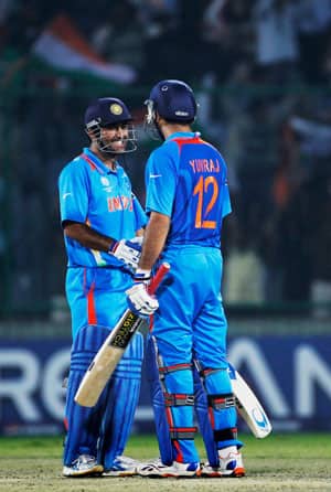 Yuvrajs only grouse against Dhoni! Yuvrajs only grouse against Dhoni!