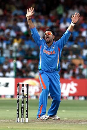 Yuvraj Singh pays left-handed compliment to Ireland batsmen
