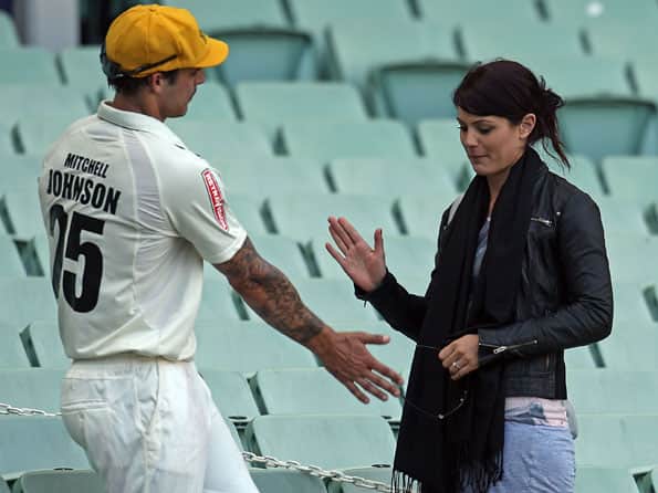 Aussie Pacer Johnson Ties The Knot In Secret Ceremony Cricket Country Aussie Pacer Johnson Ties The Knot In Secret Ceremony