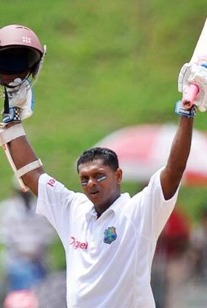 Chanderpaul slams ton as Windies declare 1st innnigs at 449-9 against Australia Chanderpaul slams ton as Windies declare 1st innnigs at 449-9 against Australia